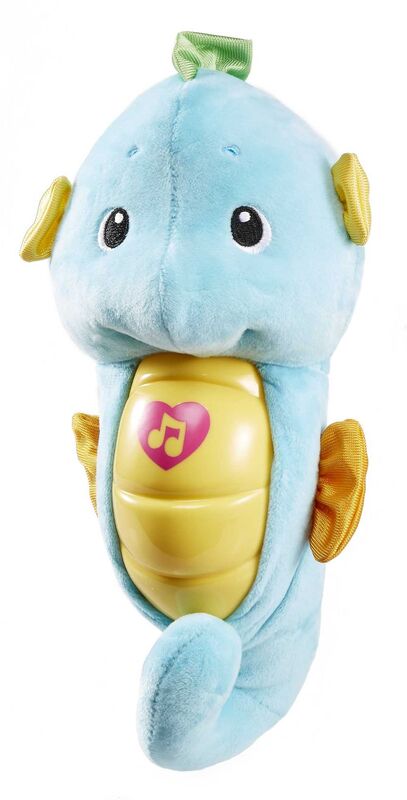 Fisher Price Ιππόκαμπος Φωτεινό Αλογάκι Της Θάλασσας-Σιέλ (DGH82) - φωτογραφία 2