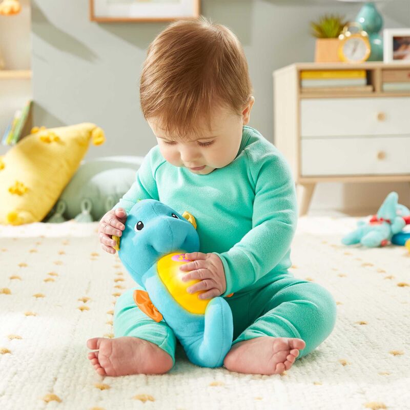 Fisher Price Ιππόκαμπος Φωτεινό Αλογάκι Της Θάλασσας-Σιέλ (DGH82) - φωτογραφία 5