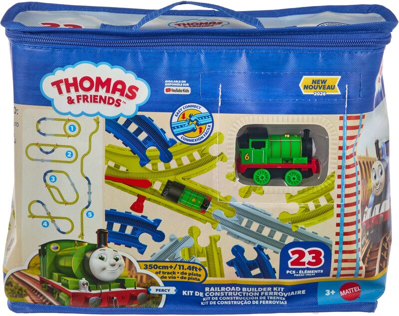 Fisher Price Thomas Το Τρενάκι-Σετ Με Ράγες & Αξεσουάρ (JNF84) - φωτογραφία 2