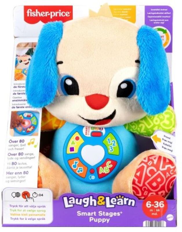 Fisher-Price Laugh & Learn Εκπαιδευτικό Σκυλάκι Smart Stages (JFD25) - φωτογραφία 2
