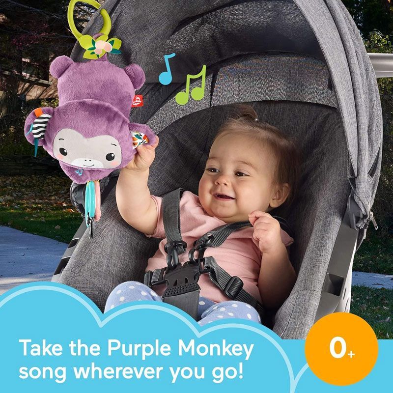 Fisher Price Κρεμαστό Μαϊμουδάκι Με Μουσική - JFF02 - φωτογραφία 4