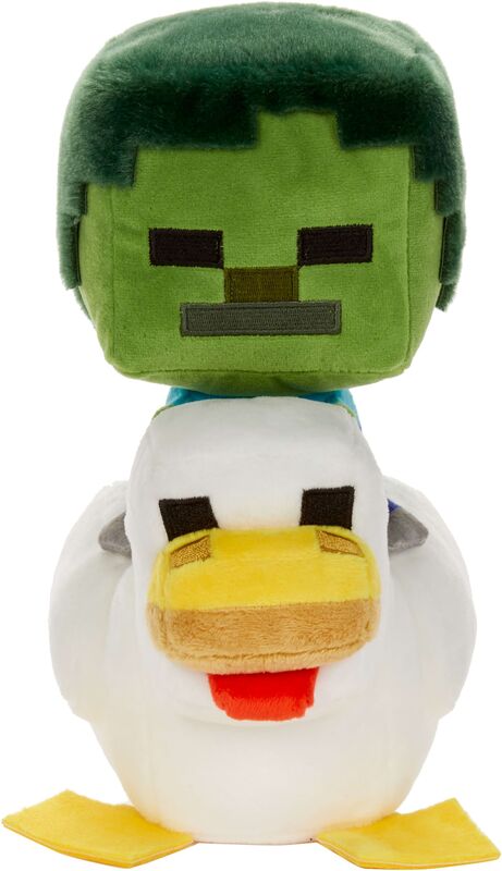 Minecraft Deluxe Λούτρινο Chicken Jockey 20cm (JMY77) - φωτογραφία 2