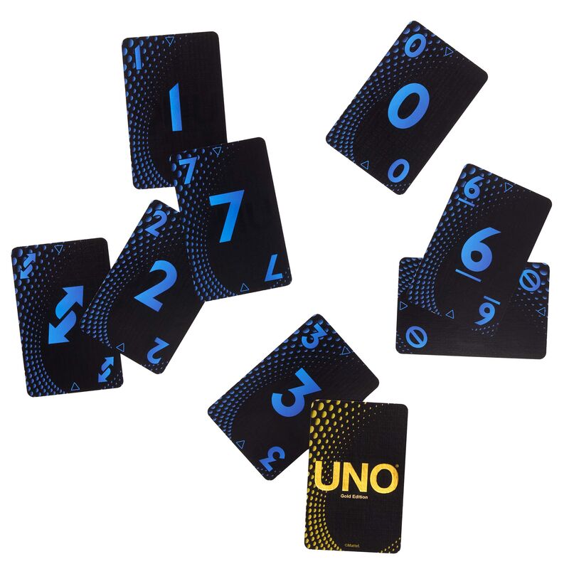 Mattel Επιτραπέζιο Παιχνίδι Uno Gold Premium - JHB35 - φωτογραφία 2