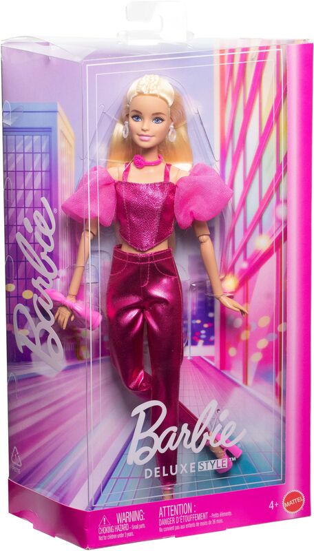 Barbie Deluxe Fashionistas-Metallic Ροζ Κορσές (JFP40) - φωτογραφία 2