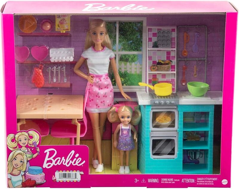 Barbie Εργαστήριο Ζαχαροπλαστικής (HBX03) - φωτογραφία 2