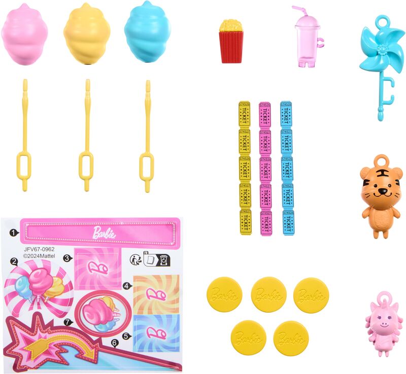 Mattel Barbie Παιχνίδια Στο Λούνα Παρκ - JFV67 - φωτογραφία 3