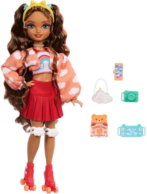 Barbie Dream Besties Roller Skate-Teresa (JFX98) - φωτογραφία 3