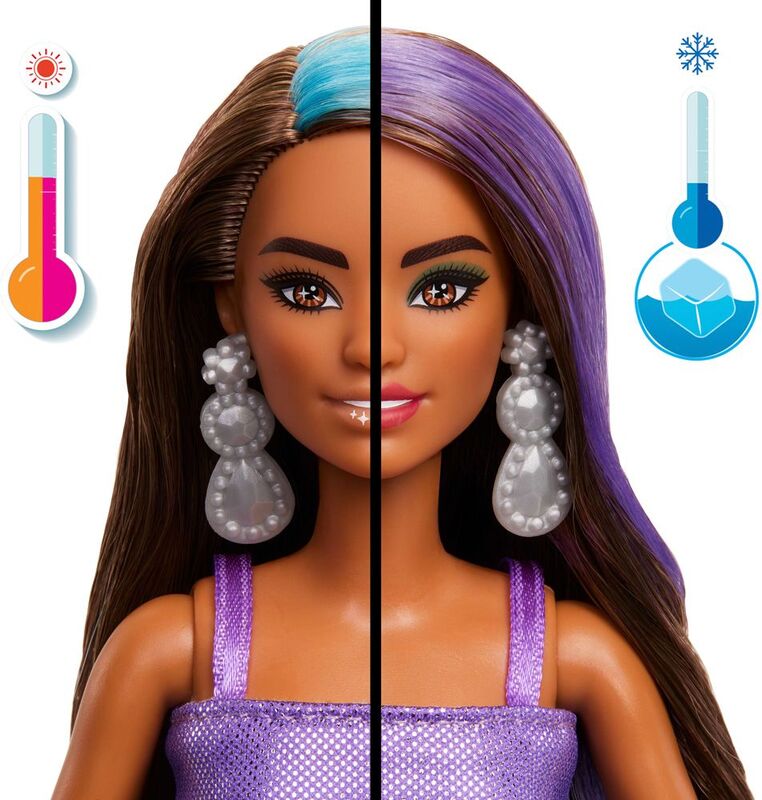 Barbie Party Unboxed Glam Party-Μελαχρινή (JFY66) - φωτογραφία 3