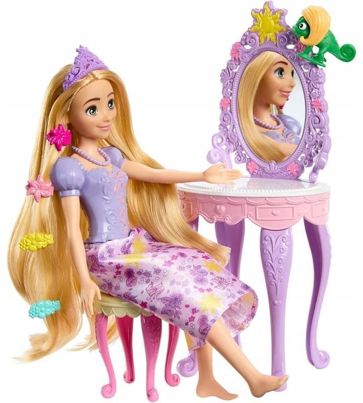 Disney Princess-Ραπουνζέλ Τουαλέτα Ομορφιάς (HLX28)