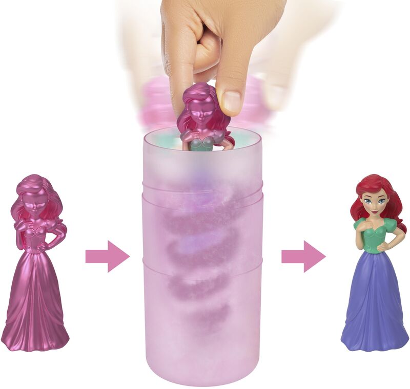 Disney Princess Mini Κούκλες-Color Reveal (HMB69)