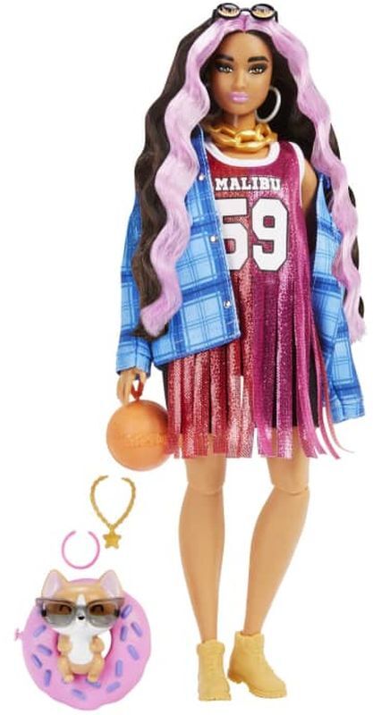 Barbie Extra-Basketball Jersey (HDJ46)