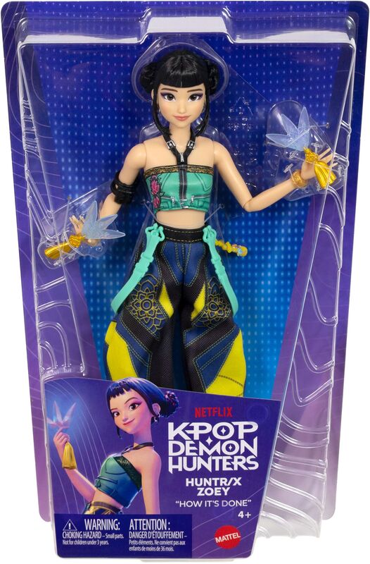 Mattel Κούκλα K-Pop Demon Hunters HUNTR/X Zoey 30cm - JRN37 - φωτογραφία 2