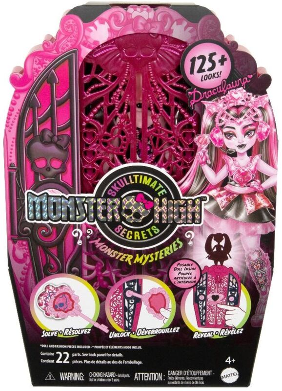 Monster High Mystery Monsters-Draculaura (HXH84) - φωτογραφία 2
