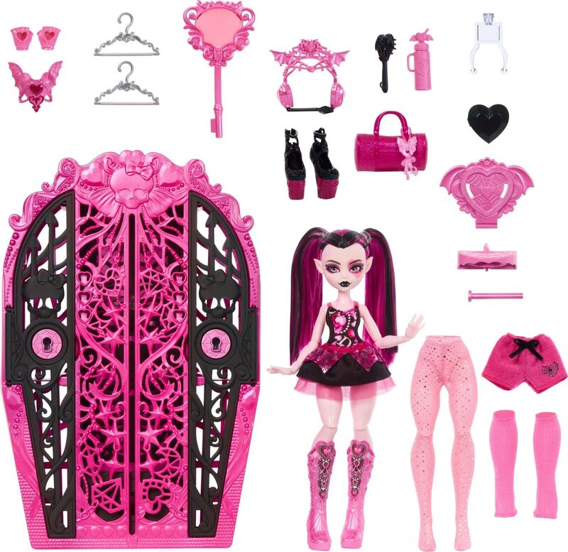 Monster High Mystery Monsters-Draculaura (HXH84) - φωτογραφία 3