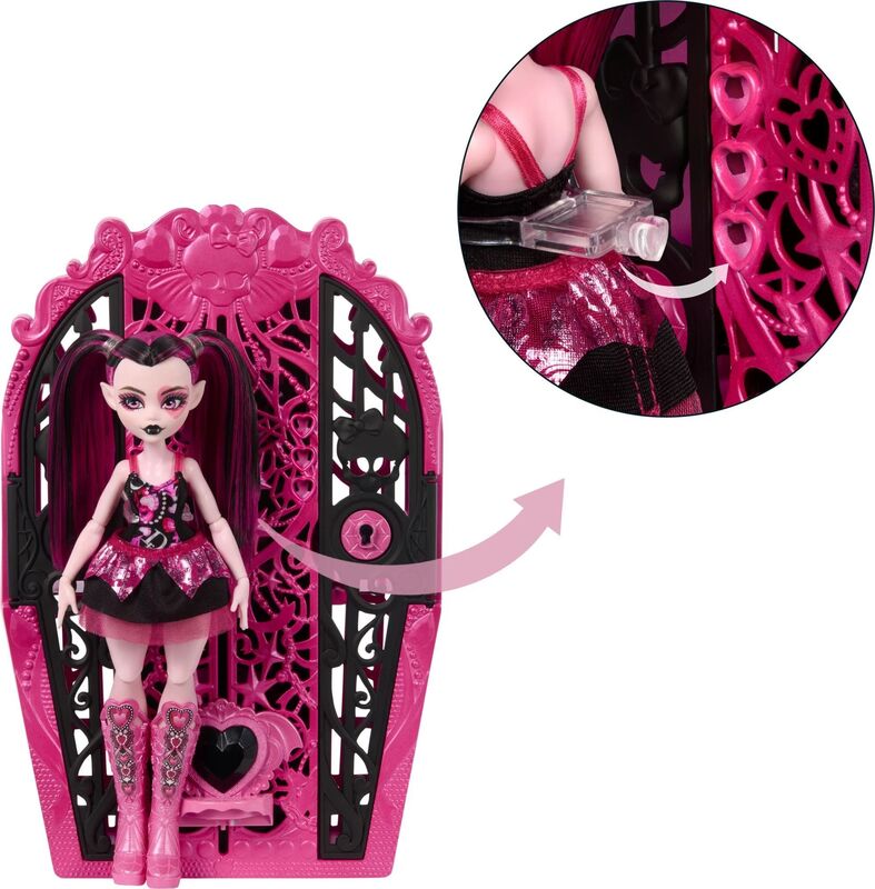 Monster High Mystery Monsters-Draculaura (HXH84) - φωτογραφία 4