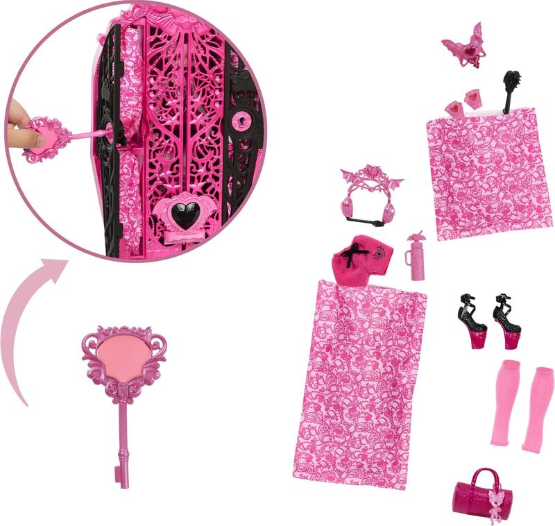 Monster High Mystery Monsters-Draculaura (HXH84) - φωτογραφία 5
