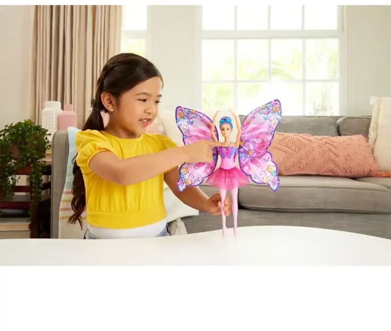 Barbie Μπαλαρίνα Πεταλούδα (HXJ10) φωτογραφία