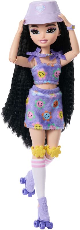 Barbie Dream Besties Roller Skate-Renee (JFX99) - φωτογραφία 4