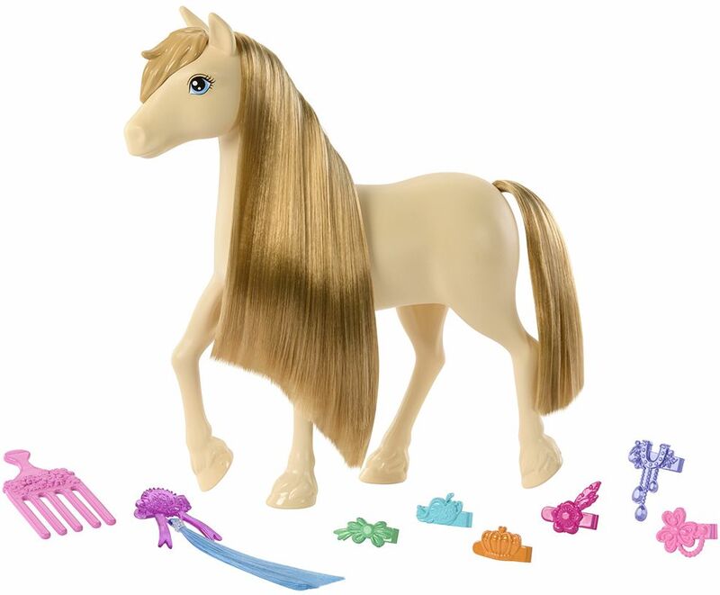 Barbie The Great Horse Chase Πόνυ-2 Σχέδια (HXJ29) - φωτογραφία 4