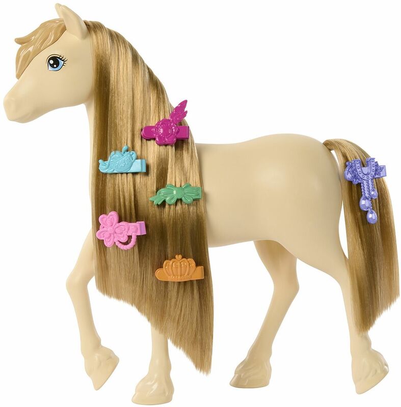 Barbie The Great Horse Chase Πόνυ-2 Σχέδια (HXJ29) - φωτογραφία 5