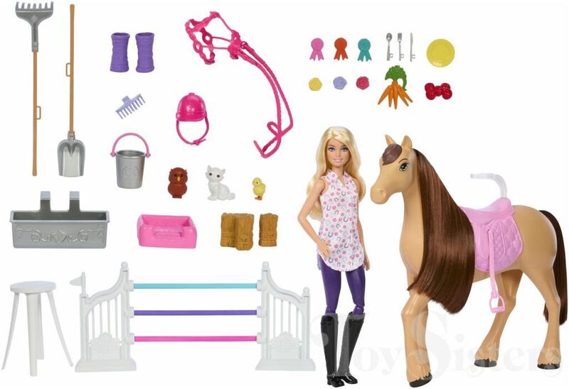 Barbie The Great Horse Chase Στάβλος (HXJ44) - φωτογραφία 3
