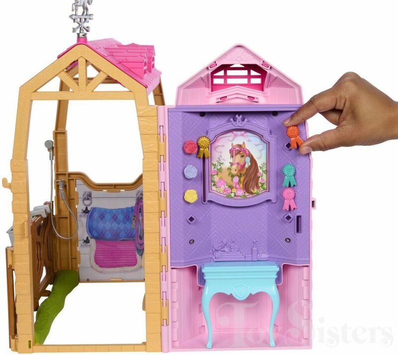 Barbie The Great Horse Chase Στάβλος (HXJ44) - φωτογραφία 6
