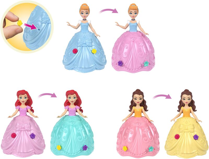 Disney Princess Μίνι Κούκλες-Αυγουλάκι Έκπληξη-3 Σχέδια (JHG92) - φωτογραφία 5