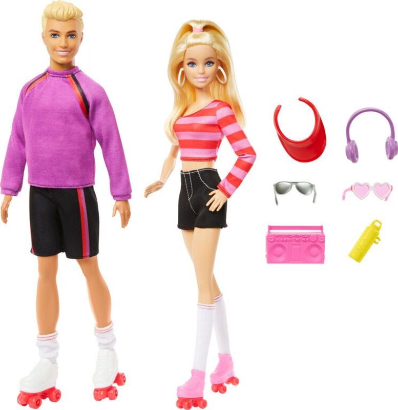 Barbie And Ken Skaters Fashionistas (HXK90) - φωτογραφία 3