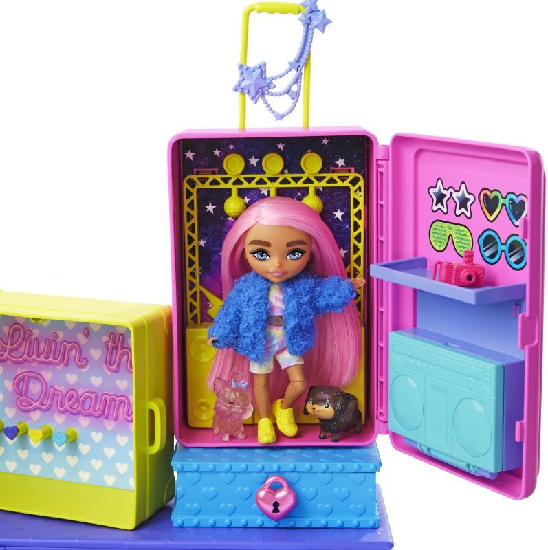 Barbie Extras Minis-Σετ Παιχνιδιού Με Ζωάκια (HDY91) - φωτογραφία 3