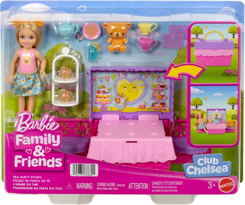 Mattel Barbie Chelsea Σετ Πάρτυ Με Τσάι - JJB40 - φωτογραφία 2
