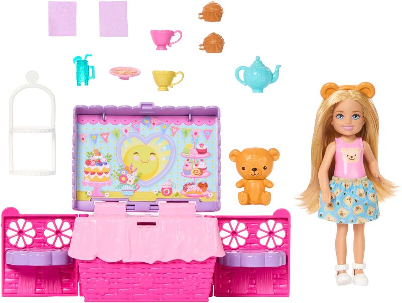 Mattel Barbie Chelsea Σετ Πάρτυ Με Τσάι - JJB40 - φωτογραφία 3