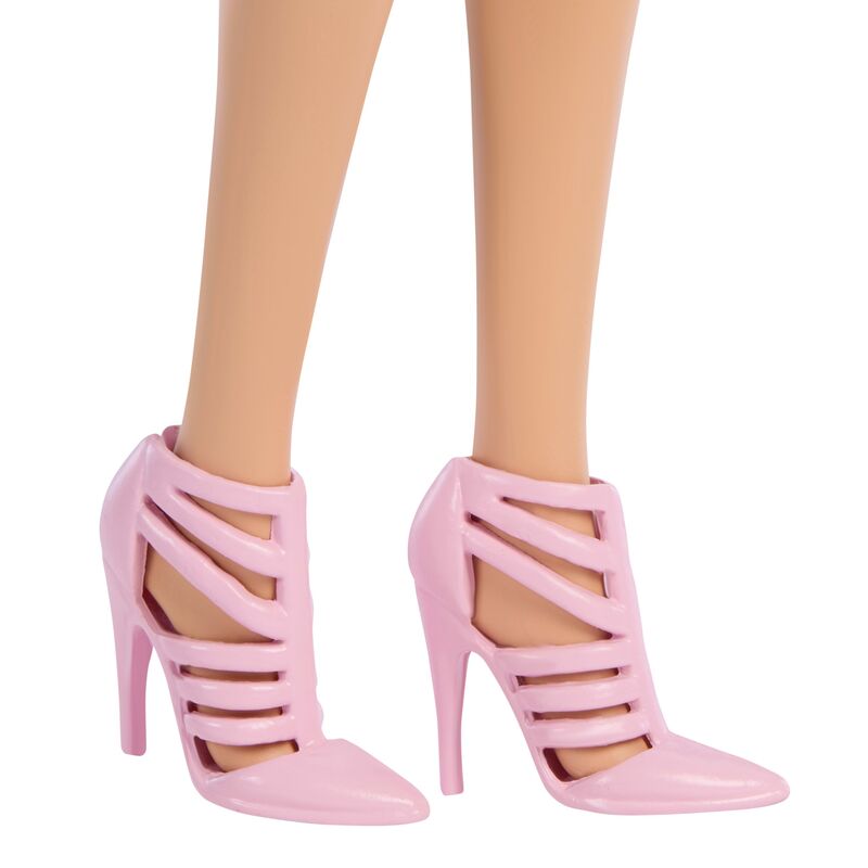 Barbie Deluxe Style-Ροζ Μπουφάν (JJN69) - φωτογραφία 5