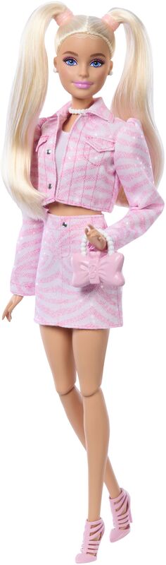 Barbie Deluxe Style-Ροζ Μπουφάν (JJN69) - φωτογραφία 6