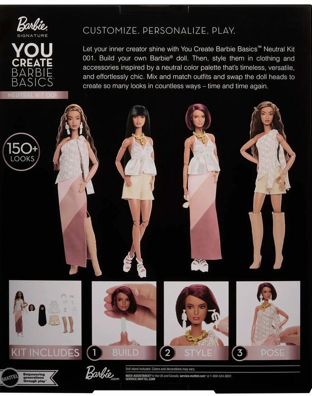 Barbie You Create-Barbie Basics (JJX35) - φωτογραφία 5