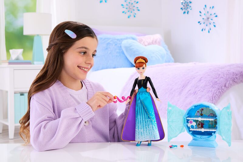 Mattel Frozen Άννα Με Κοσμηματοθήκη - JJY37 - φωτογραφία 6
