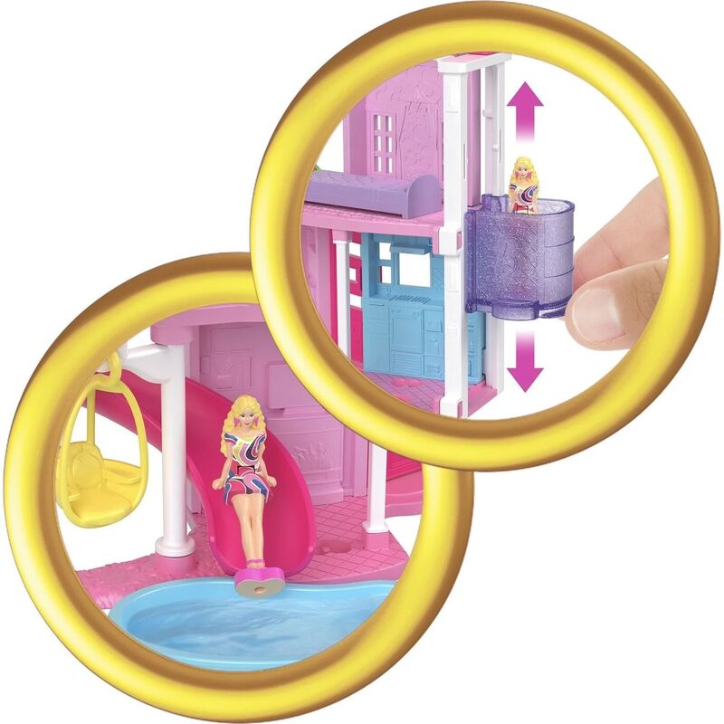 Barbie Mini Barbieland-Σπίτια-3 Σχέδια (HYF44) - φωτογραφία 6