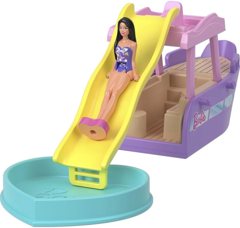 Barbie Mini Barbieland-Οχήματα-5 Σχέδια (HYF38) - φωτογραφία 4