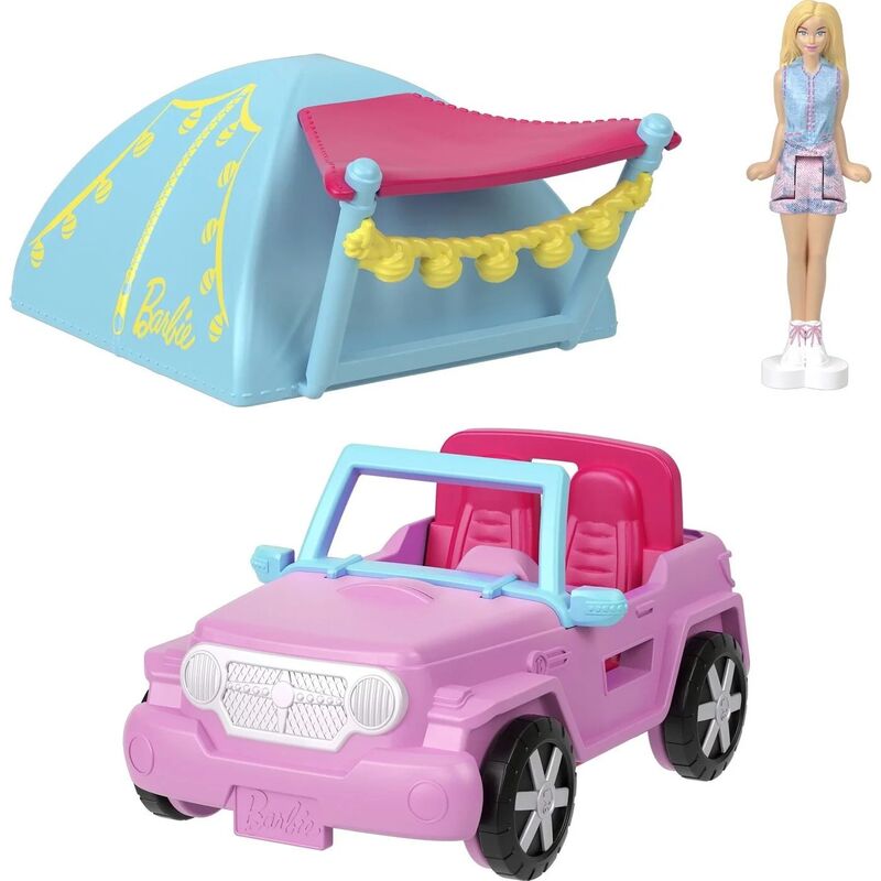 Barbie Mini Barbieland-Οχήματα-5 Σχέδια (HYF38) - φωτογραφία 6