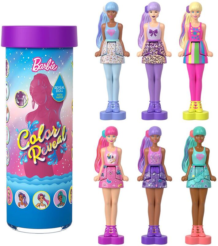 Mattel Κουκλίτσα Mini Barbieland Color Reveal 3cm Σε 6 Σχέδια - HYF28 - φωτογραφία 2