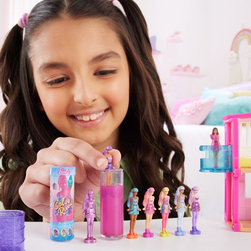 Mattel Κουκλίτσα Mini Barbieland Color Reveal 3cm Σε 6 Σχέδια - HYF28 - φωτογραφία 5