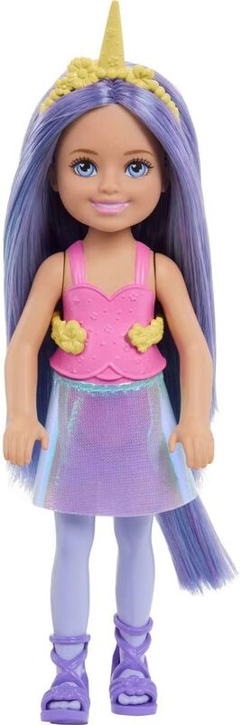 Barbie Chelsea Παραμυθένιος Κόσμος-6 Σχέδια (JKH54) - φωτογραφία 7