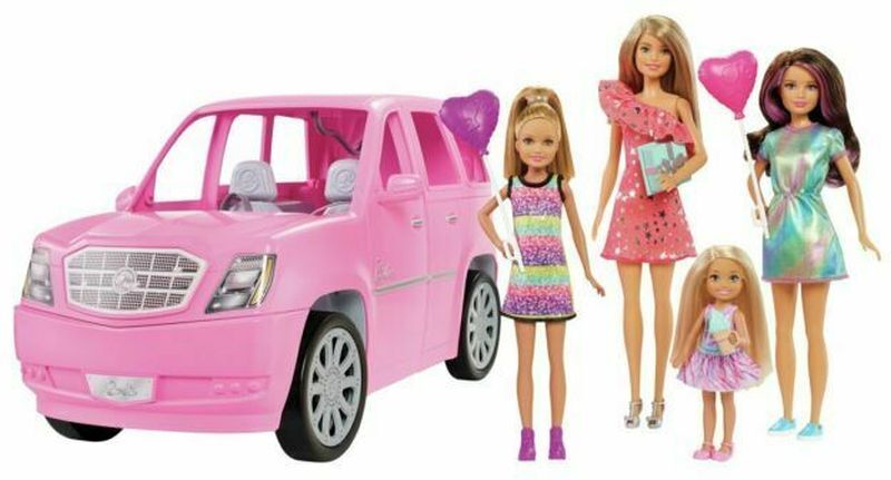 Barbie Σετ SUV & Κούκλες (GFF58)