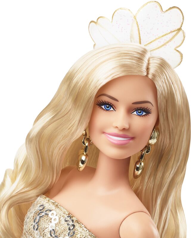 Barbie Movie-Gold Disco Jumpsuit (HPJ99) - φωτογραφία 3