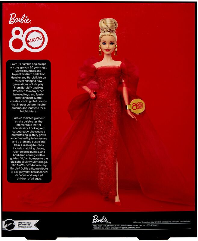 Barbie Συλλεκτική 80 Χρόνια (JBJ17) φωτογραφία