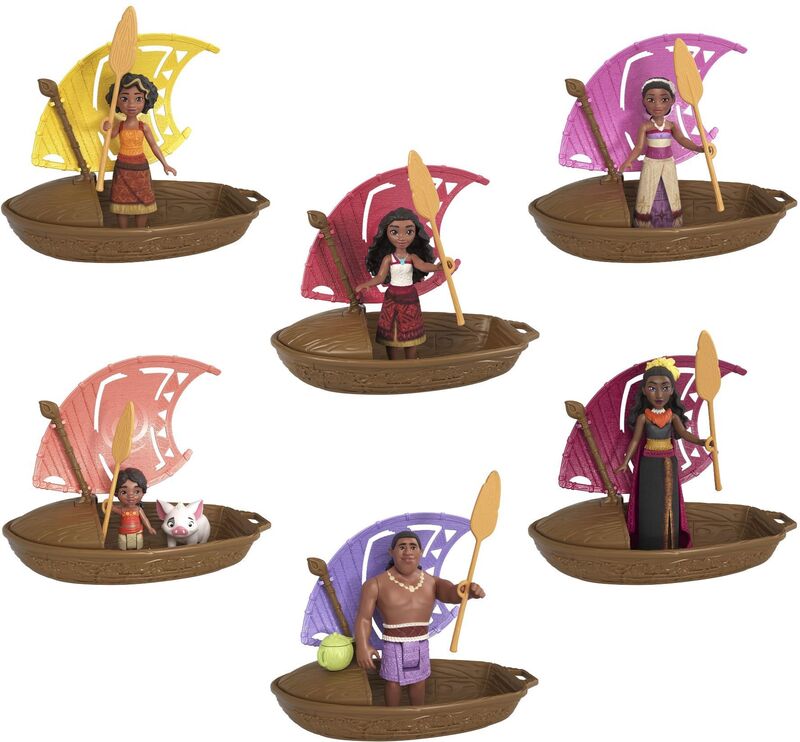 Disney Princess Βαϊάνα-Μίνι Κούκλες Έκπληξη-6 Σχέδια (JBT68) φωτογραφία