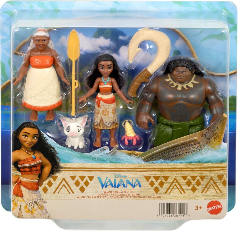 Disney Princess Βαϊάνα-Μίνι Κούκλες Σετ (JLN21) - φωτογραφία 2