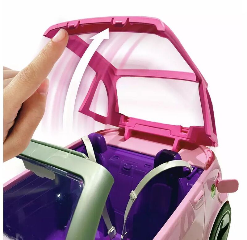 Barbie Σετ 2 Dolls & Ηλεκτρικό Αυτοκίνητο (JLX43) - φωτογραφία 4