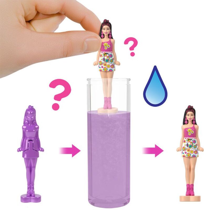 Barbie Mini Barbieland-Color Reveal-6 Σχέδια-1Τμχ (JCR08) - φωτογραφία 2