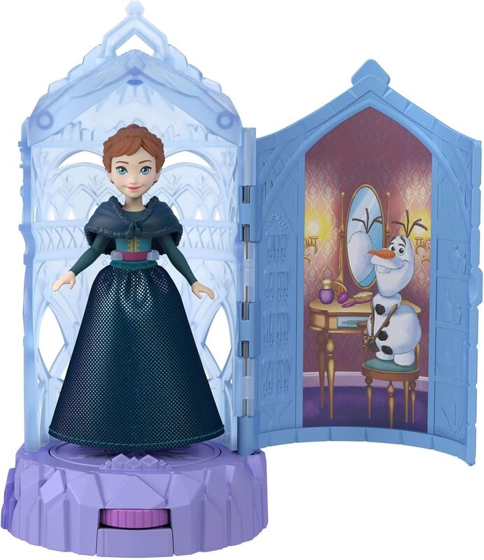 Disney Frozen Mini Κούκλες-Πυργάκι Έκπληξη-3 Σχέδια (JCR90) - φωτογραφία 2
