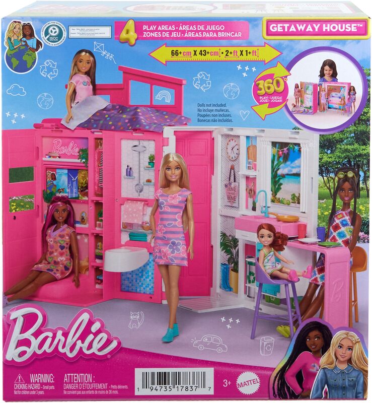 Barbie Σπιτάκι-Βαλιτσάκι (HRJ76) φωτογραφία